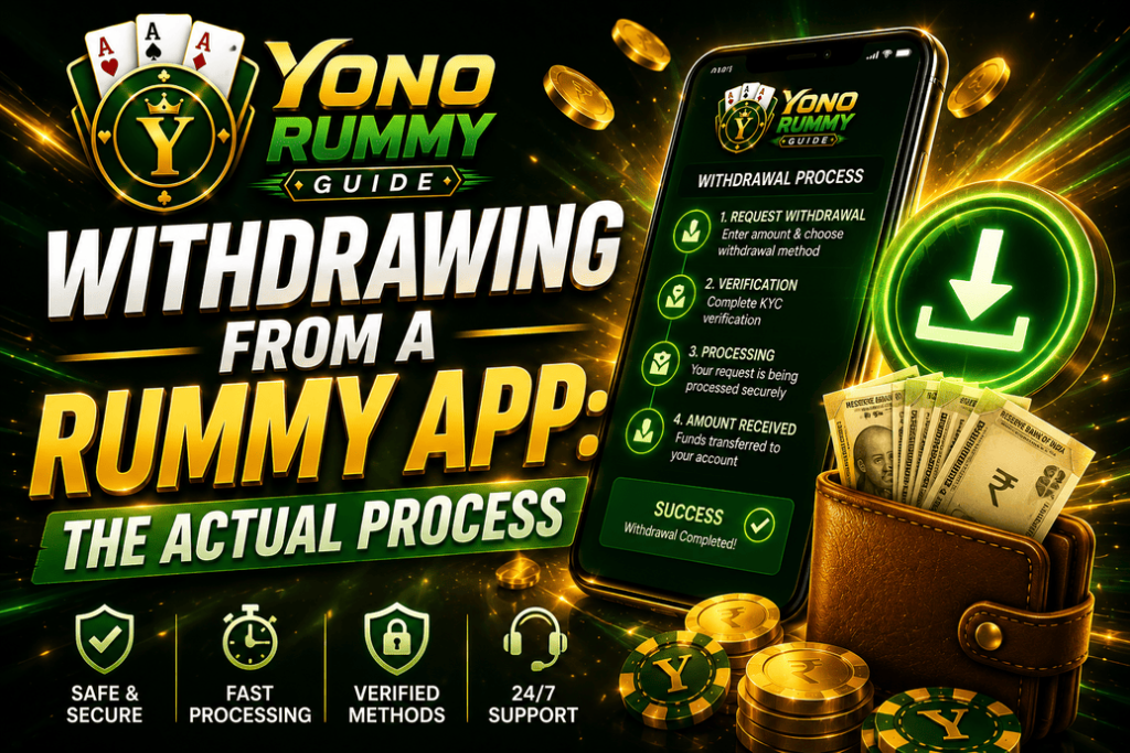Withdrawing From a Rummy App: The Actual Process